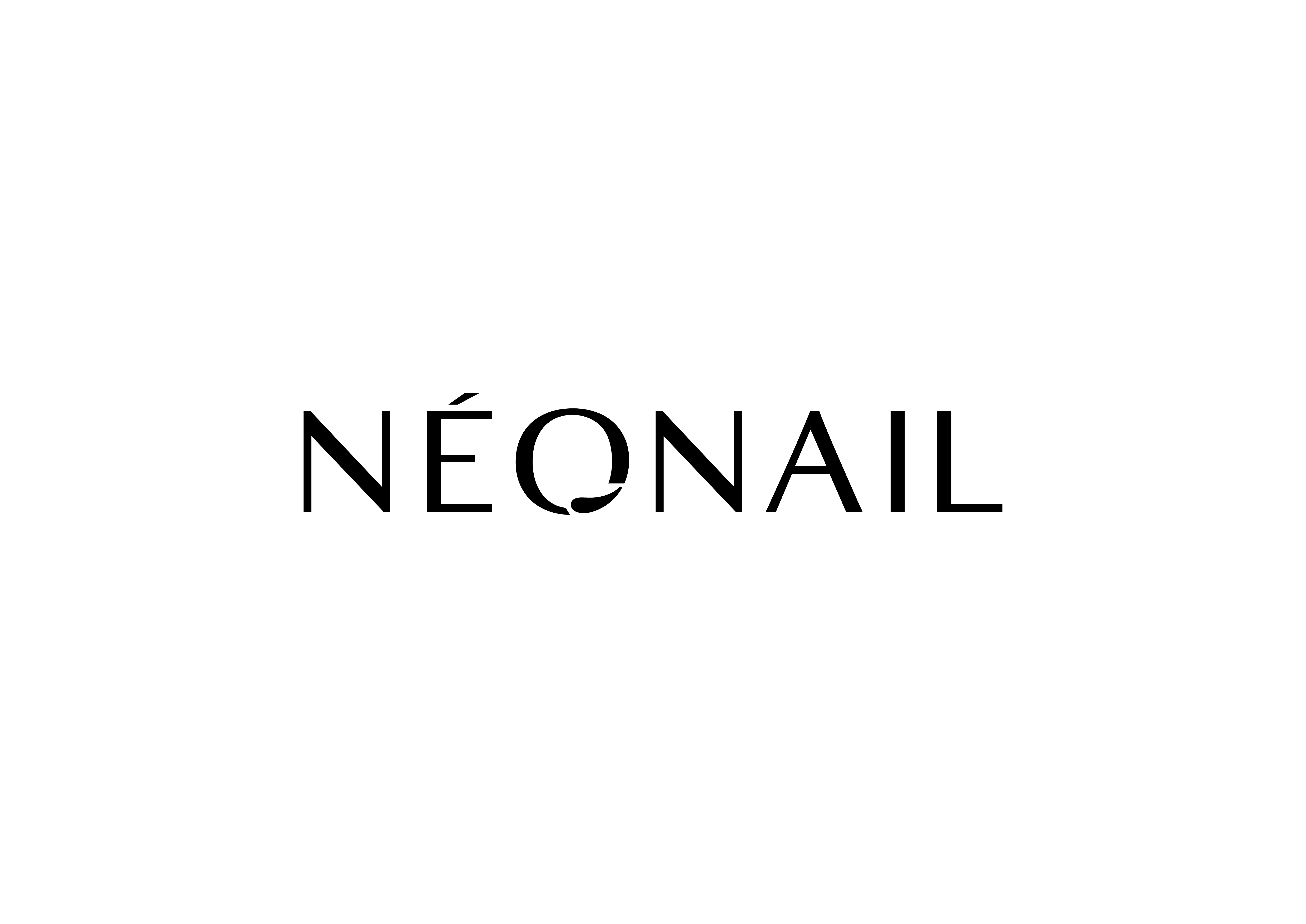 Logo Neonail Czarny Rgb