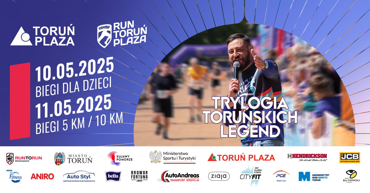 Wyniki biegu RUN TORUŃ PLAZA